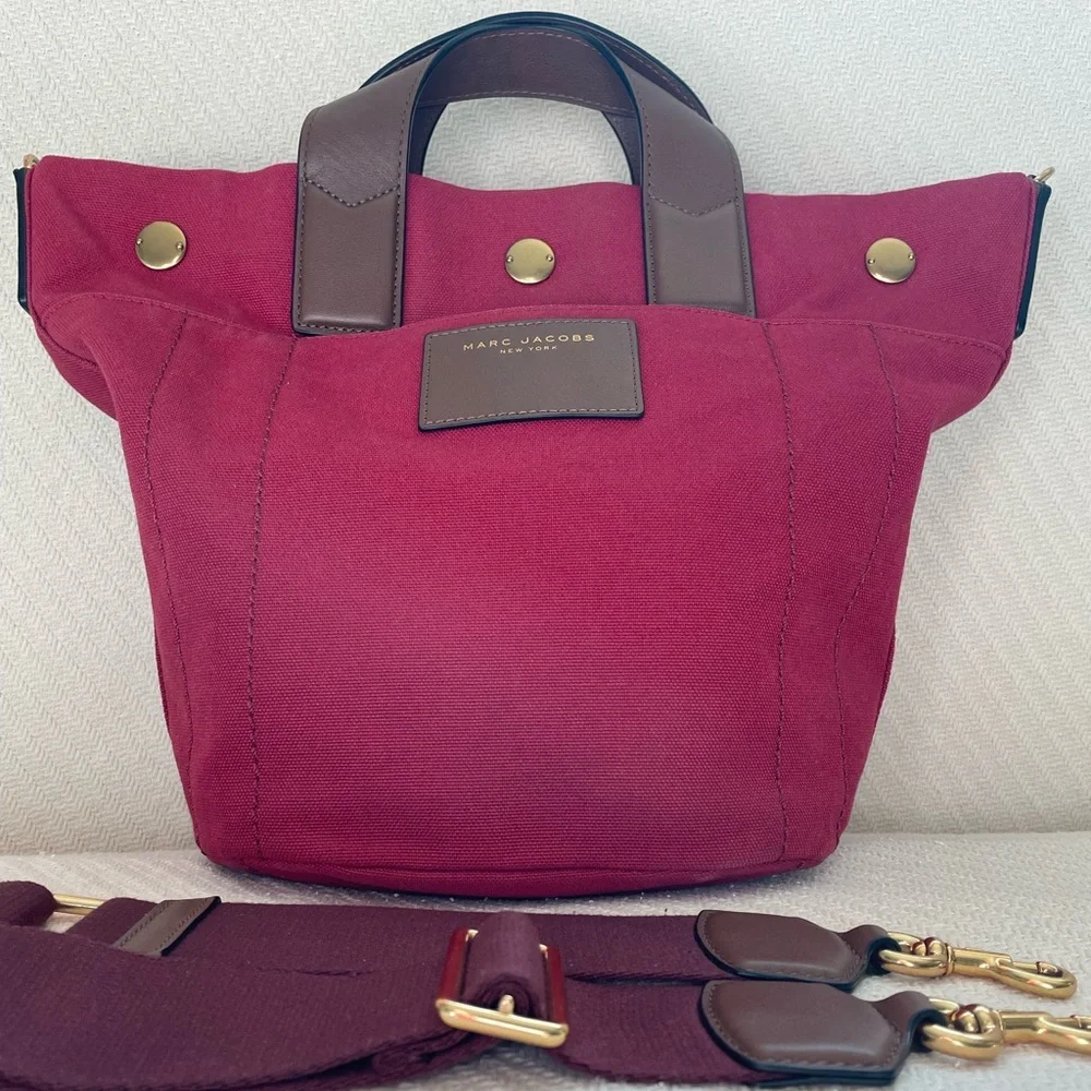 MARC JACOBS Mini Paratrooper Tote in Merlot - Picture 5 of 13